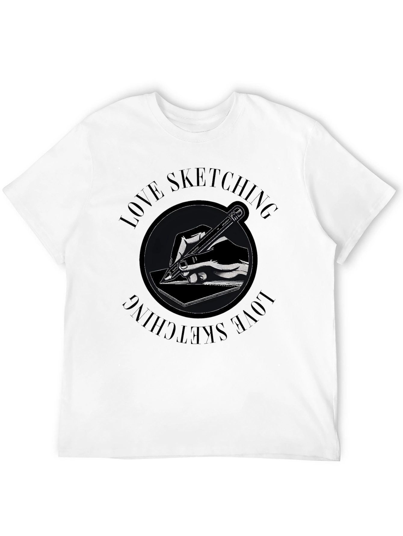 Love Sketching Graphic Tee - Artists T-Shirt