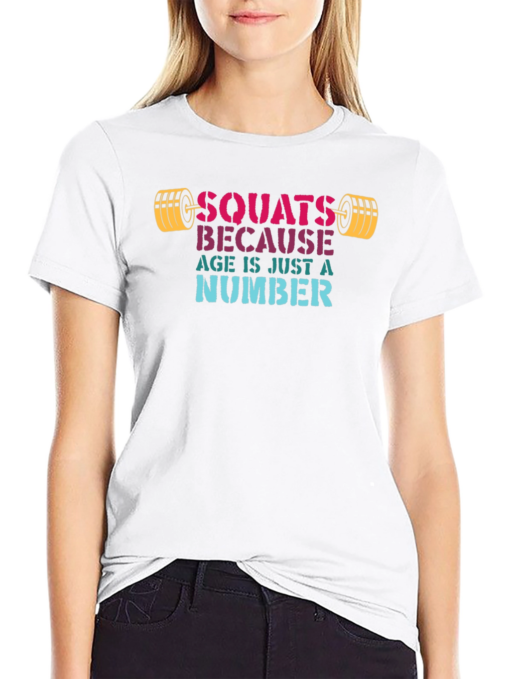 Squats Because Age Is Just A Number T-Shirt