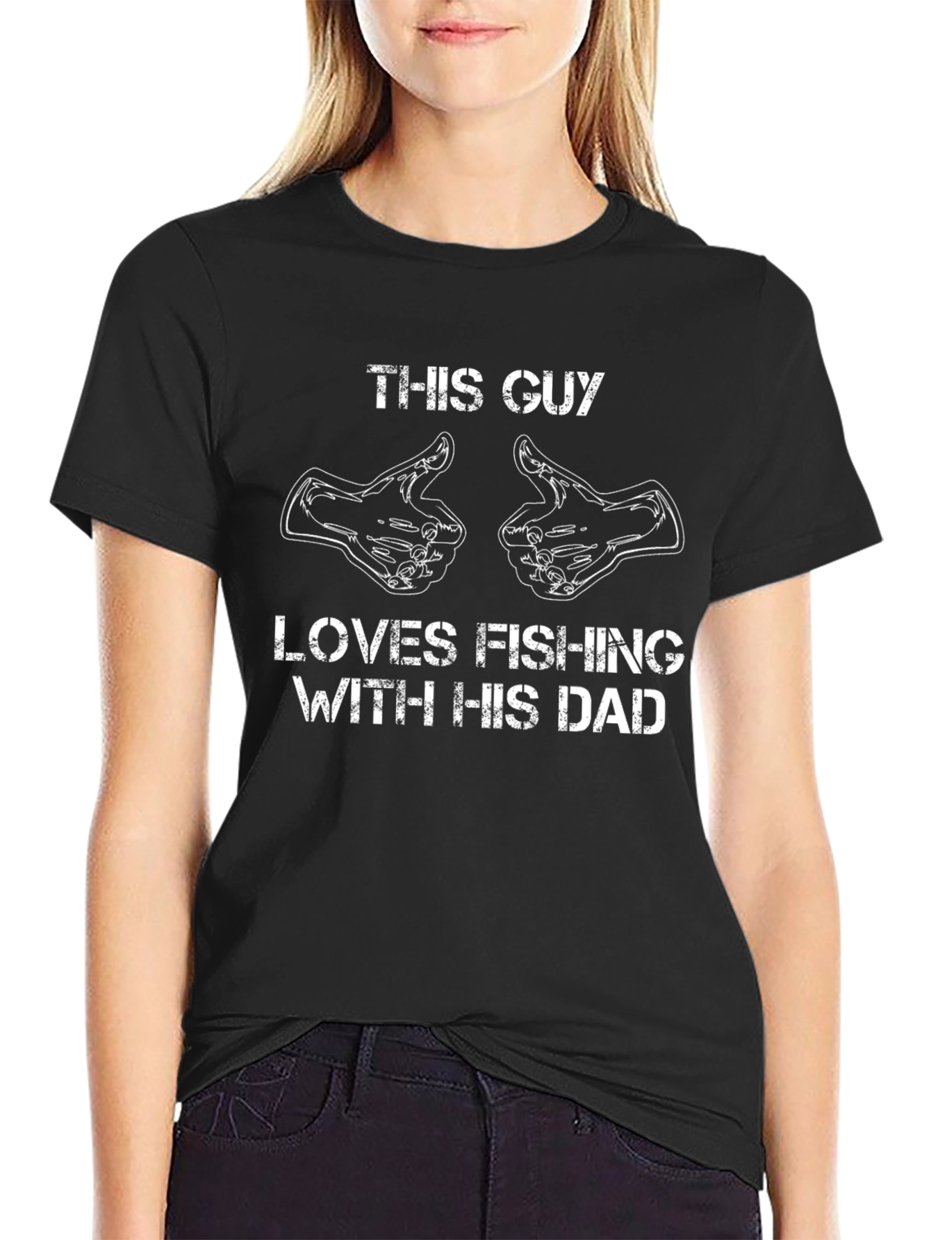 Fishing Dad T-Shirt - This Guy Loves Fishing