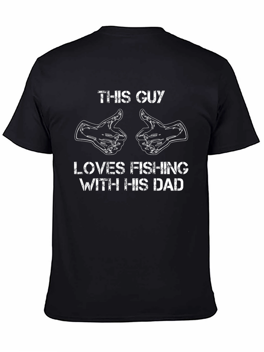 Fishing Dad T-Shirt - This Guy Loves Fishing