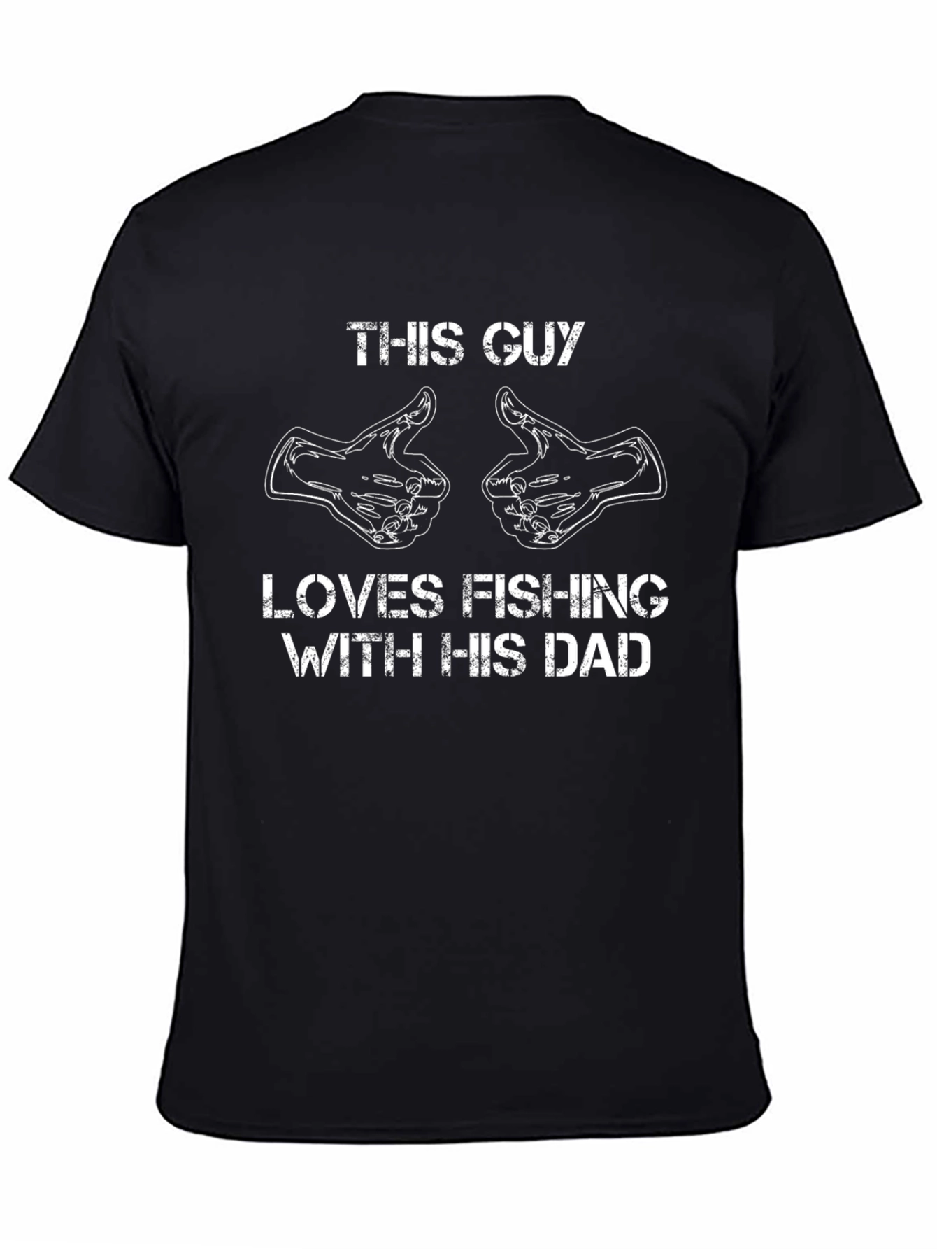 Fishing Dad T-Shirt - This Guy Loves Fishing