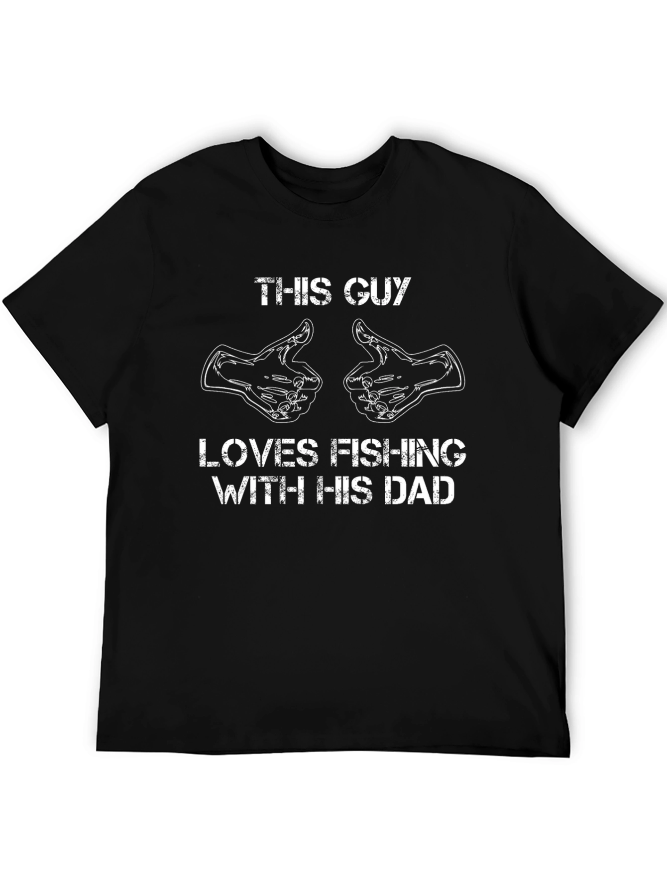 Fishing Dad T-Shirt - This Guy Loves Fishing
