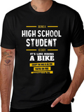 High School Student On Fire T-Shirt