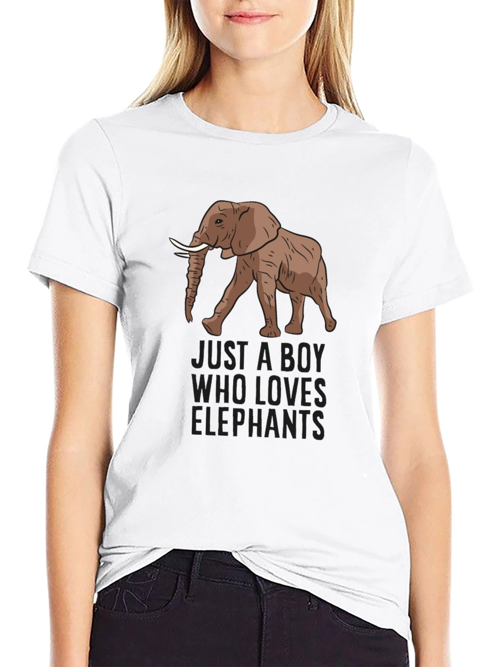 Elephant Lover Graphic T-Shirt