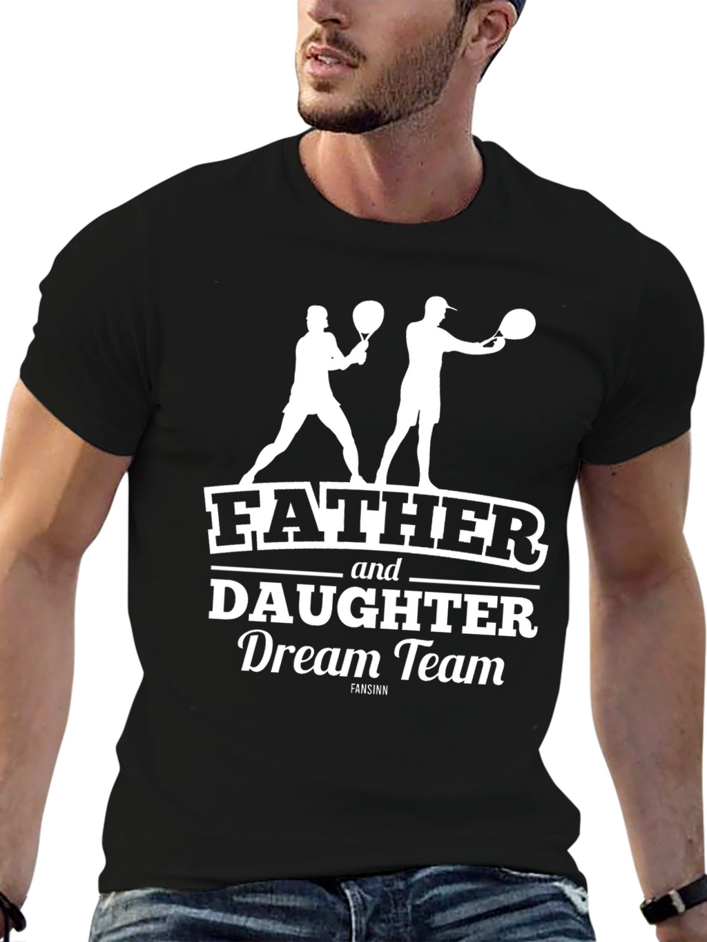 Father Daughter Dream Team Graphic T-Shirt