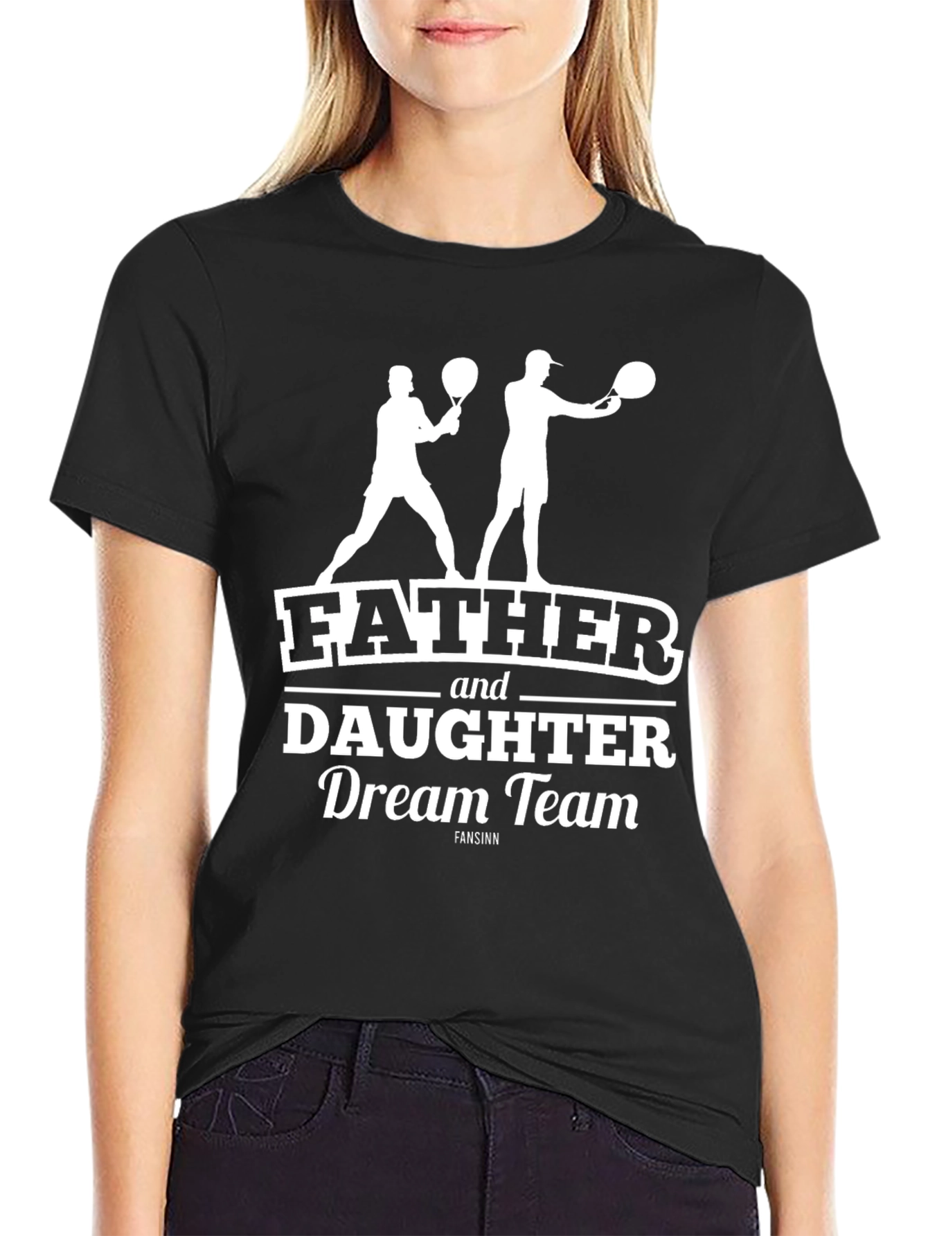 Father Daughter Dream Team Graphic T-Shirt