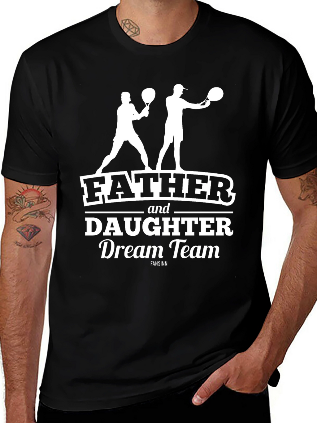 Father Daughter Dream Team Graphic T-Shirt