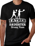 Father Daughter Dream Team Graphic T-Shirt