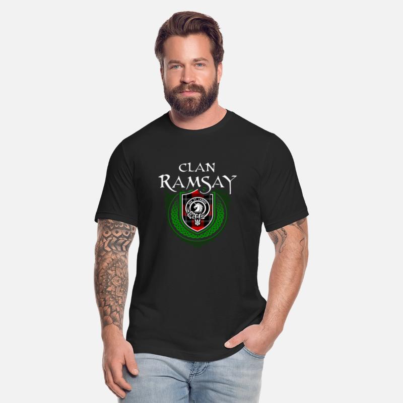 Clan Ramsay Scottish Crest Badge and Tartan