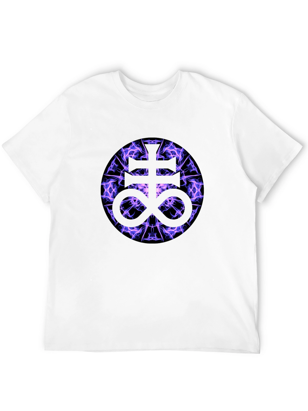 Leviathan Cross T-Shirt - Gothic Symbol Tee