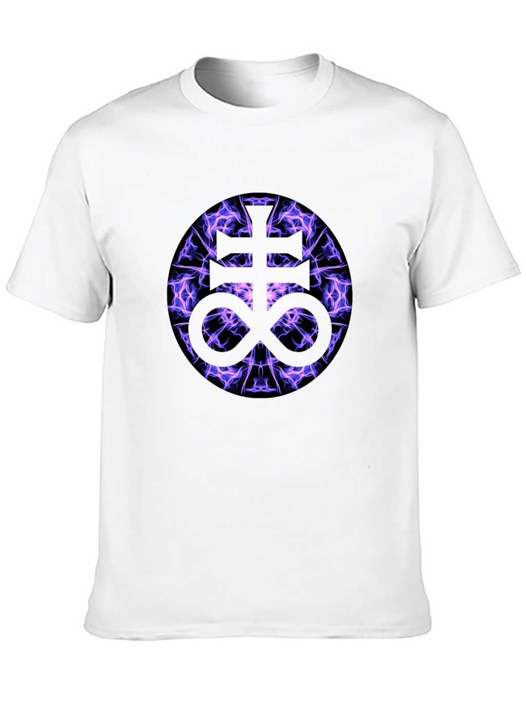 Leviathan Cross T-Shirt - Gothic Symbol Tee