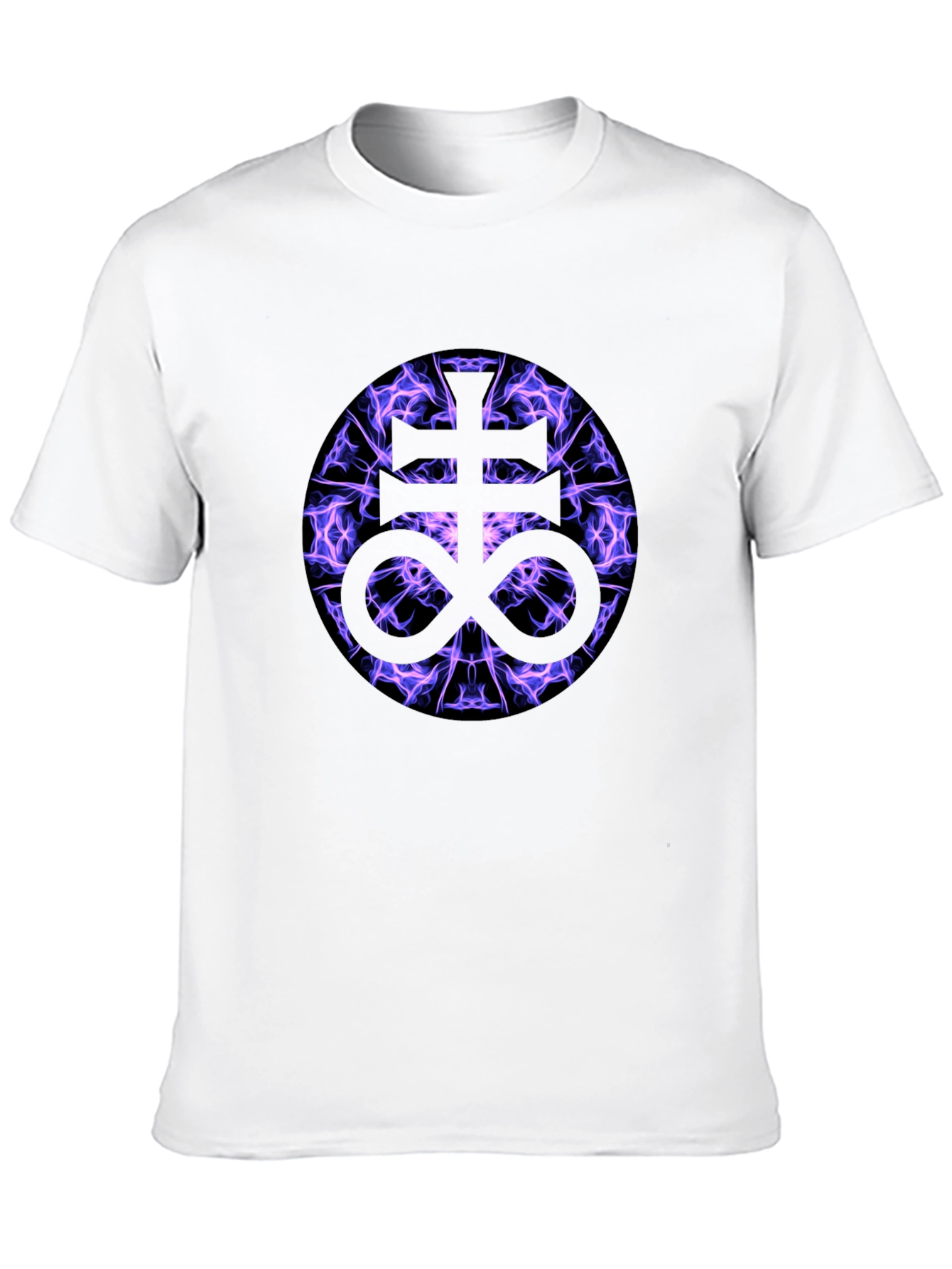 Leviathan Cross T-Shirt - Gothic Symbol Tee