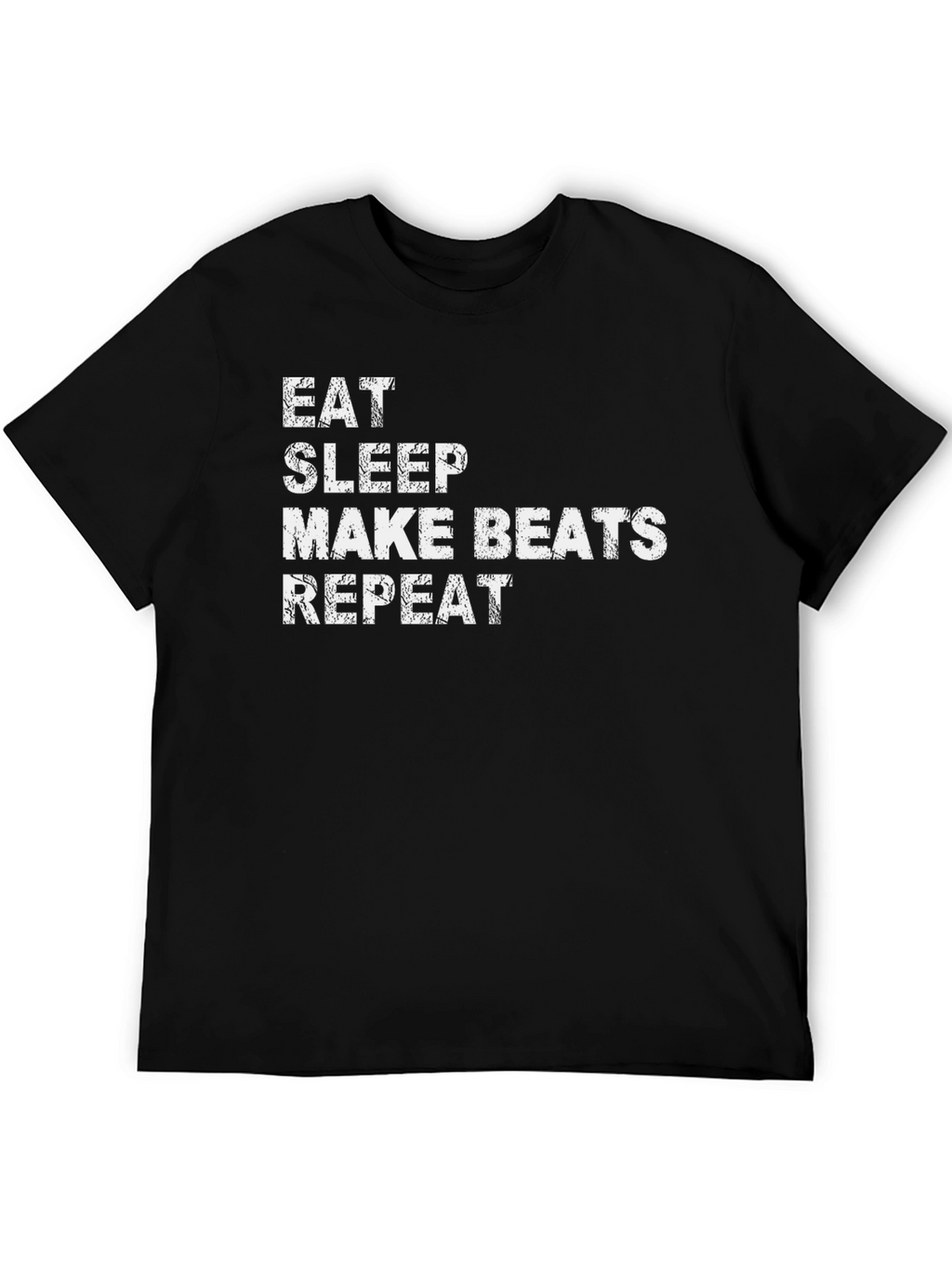 Eat Sleep Make Beats Repeat Graphic T-Shirt