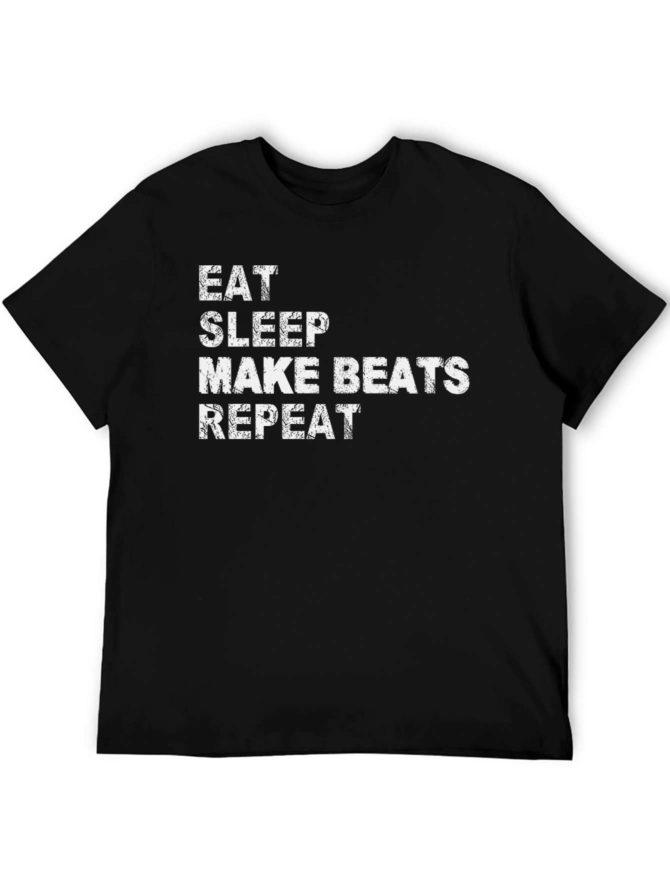 Eat Sleep Make Beats Repeat Graphic T-Shirt