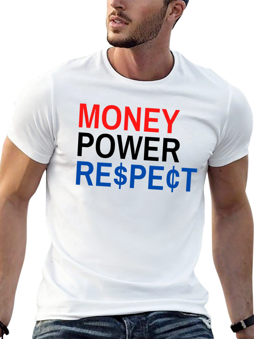 Money Power Respect Graphic T-Shirt