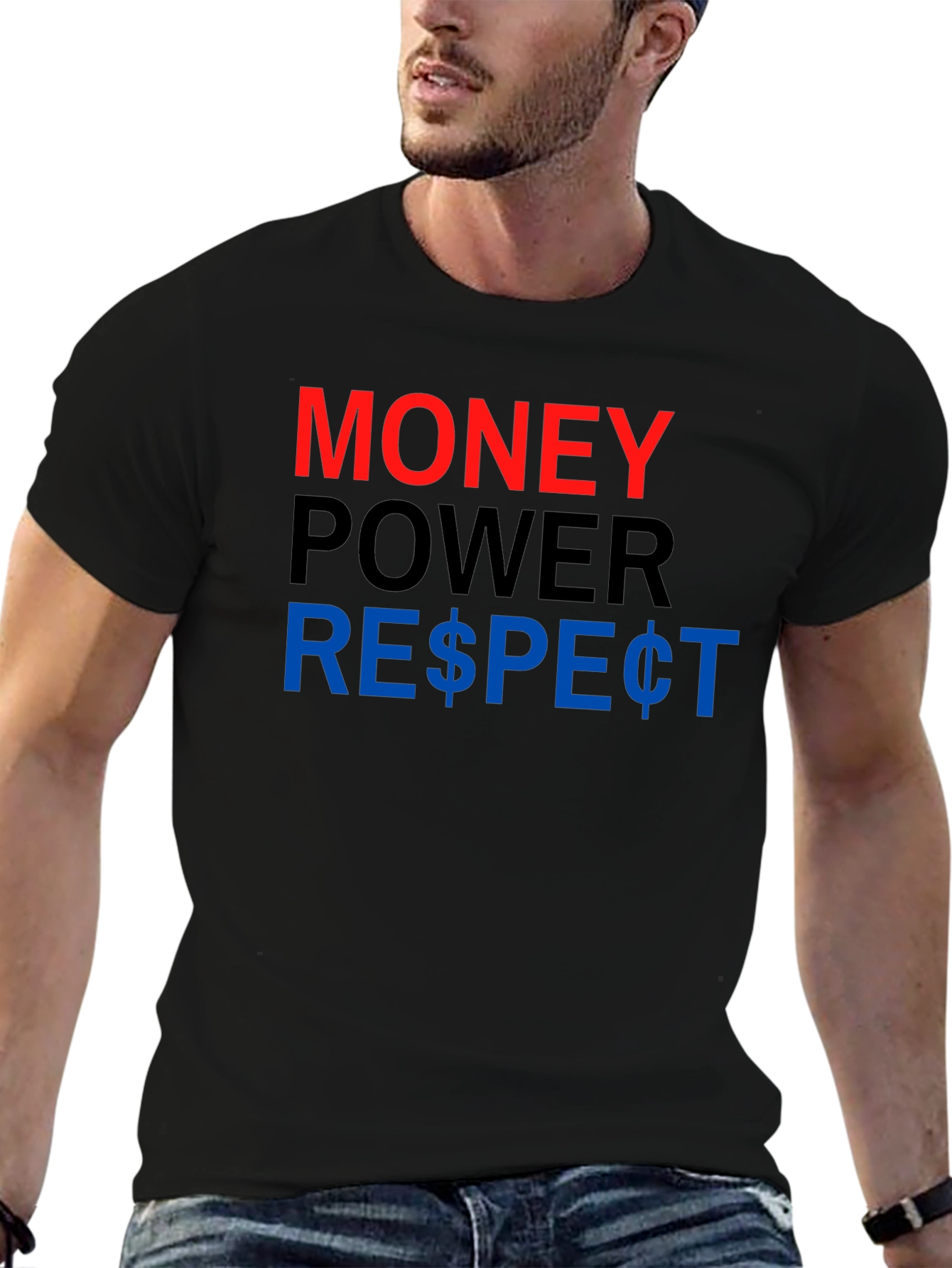 Money Power Respect Graphic T-Shirt