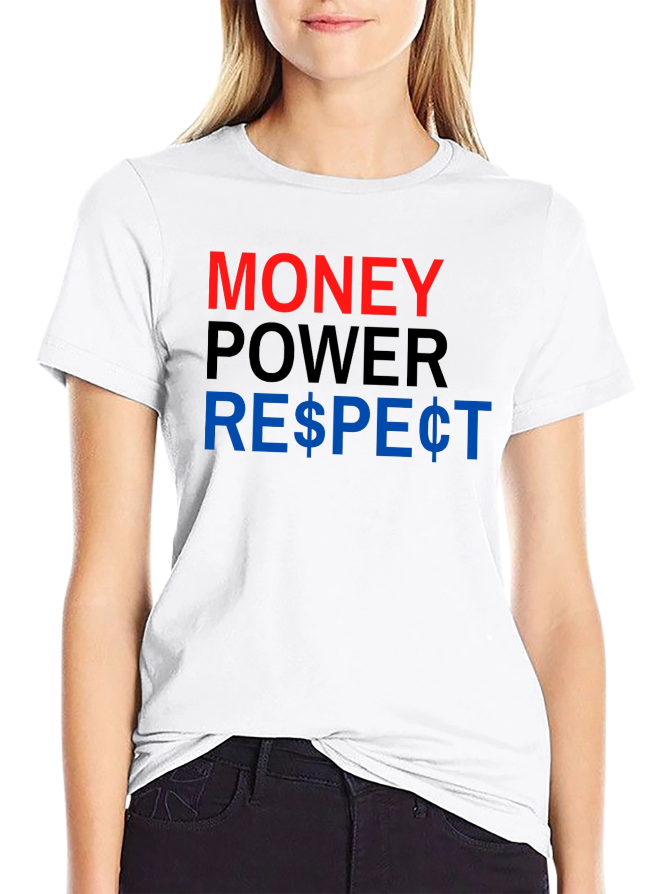 Money Power Respect Graphic T-Shirt