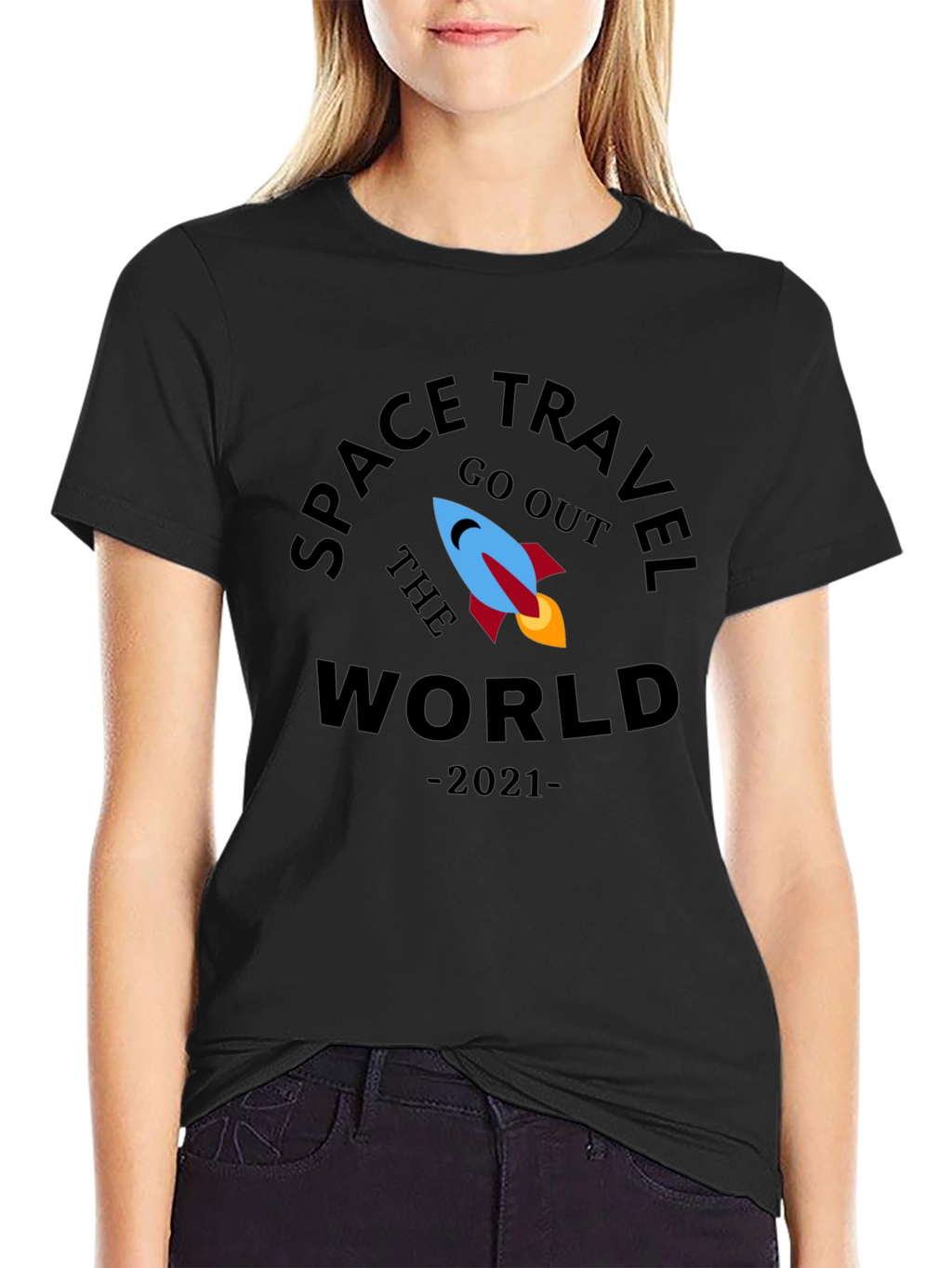 Space Travel Go Out the World 2021 T-Shirt