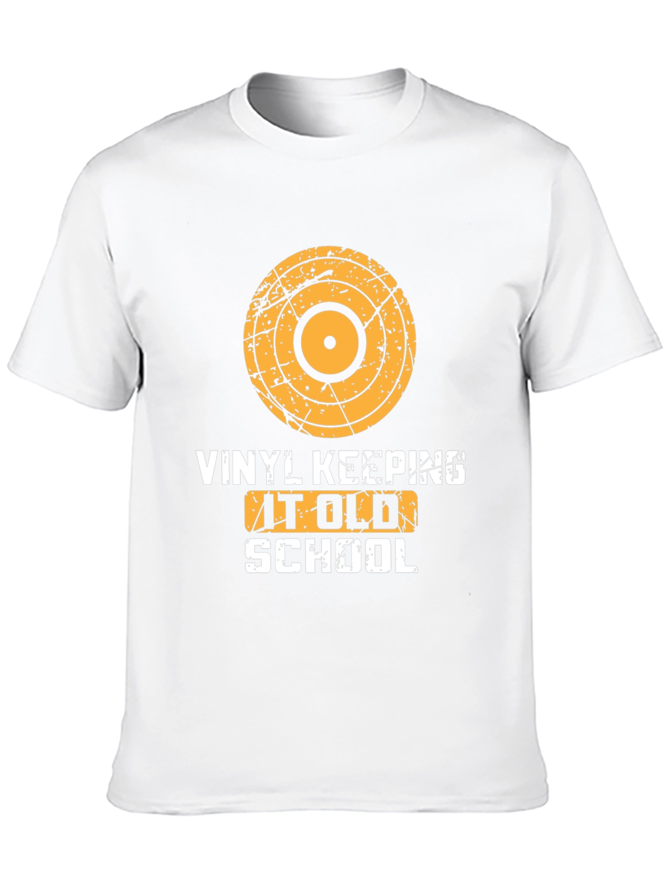 Vinyl Keeping it Old School Graphic Tee
