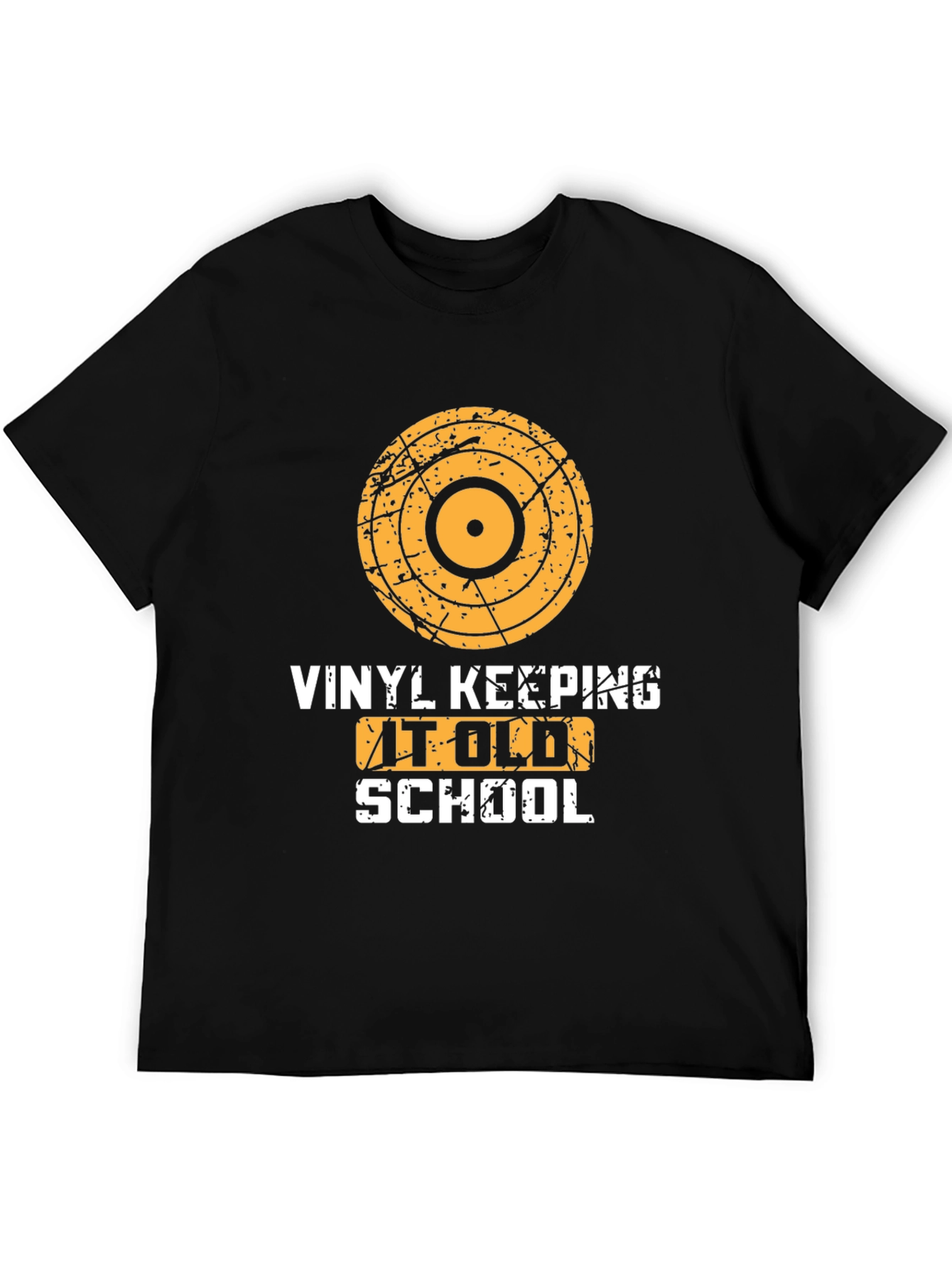 Vinyl Keeping it Old School Graphic Tee