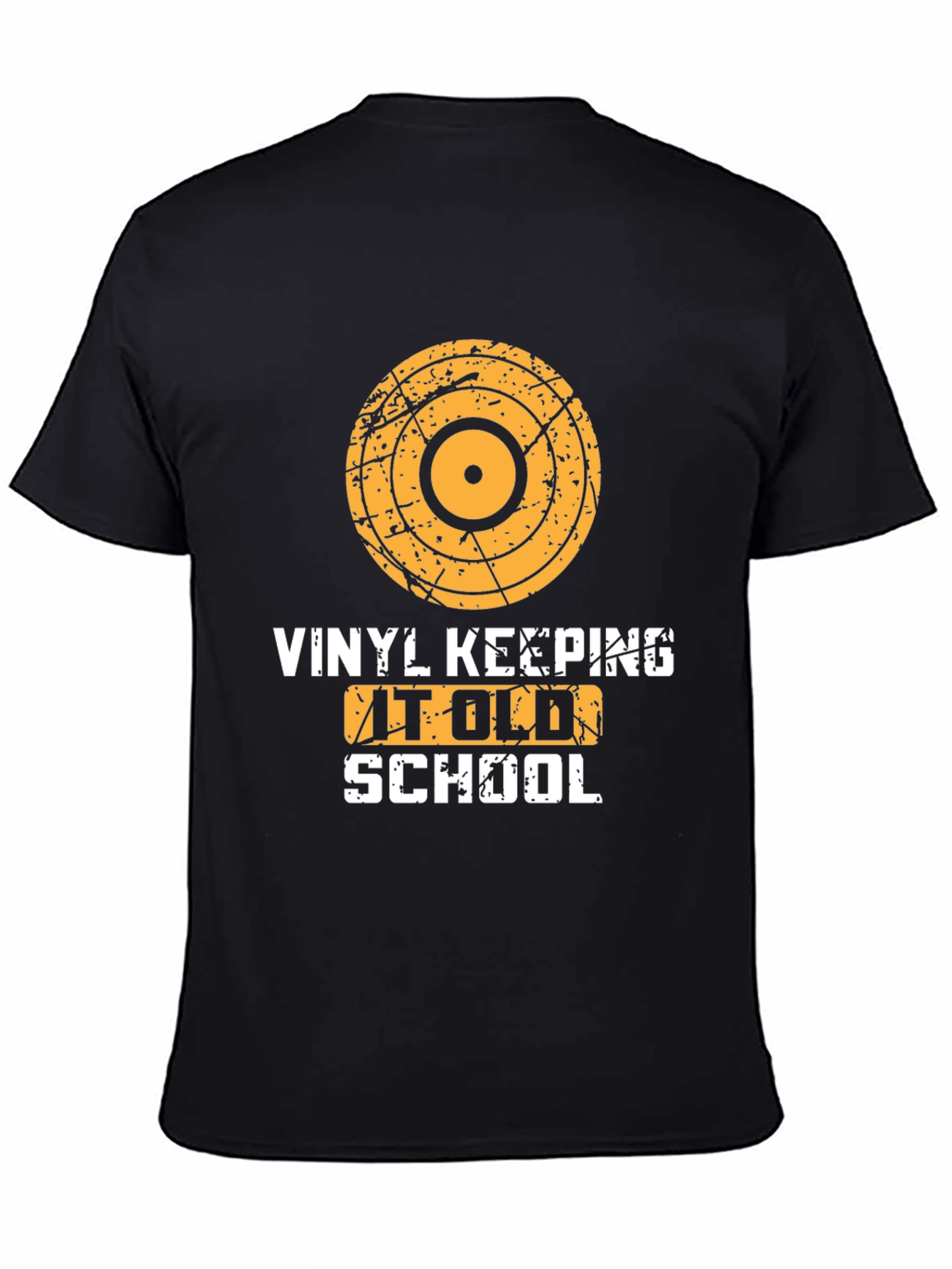 Vinyl Keeping it Old School Graphic Tee