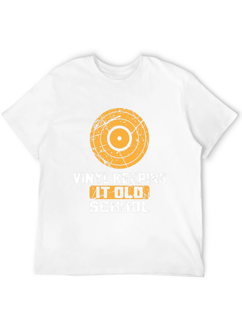 Vinyl Keeping it Old School Graphic Tee