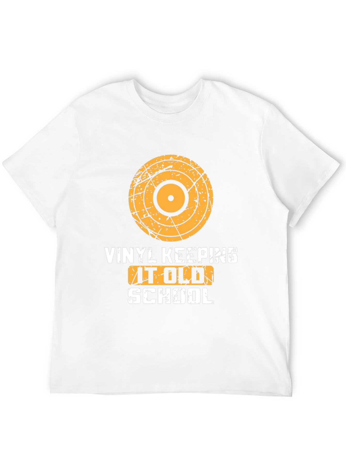 Vinyl Keeping it Old School Graphic Tee