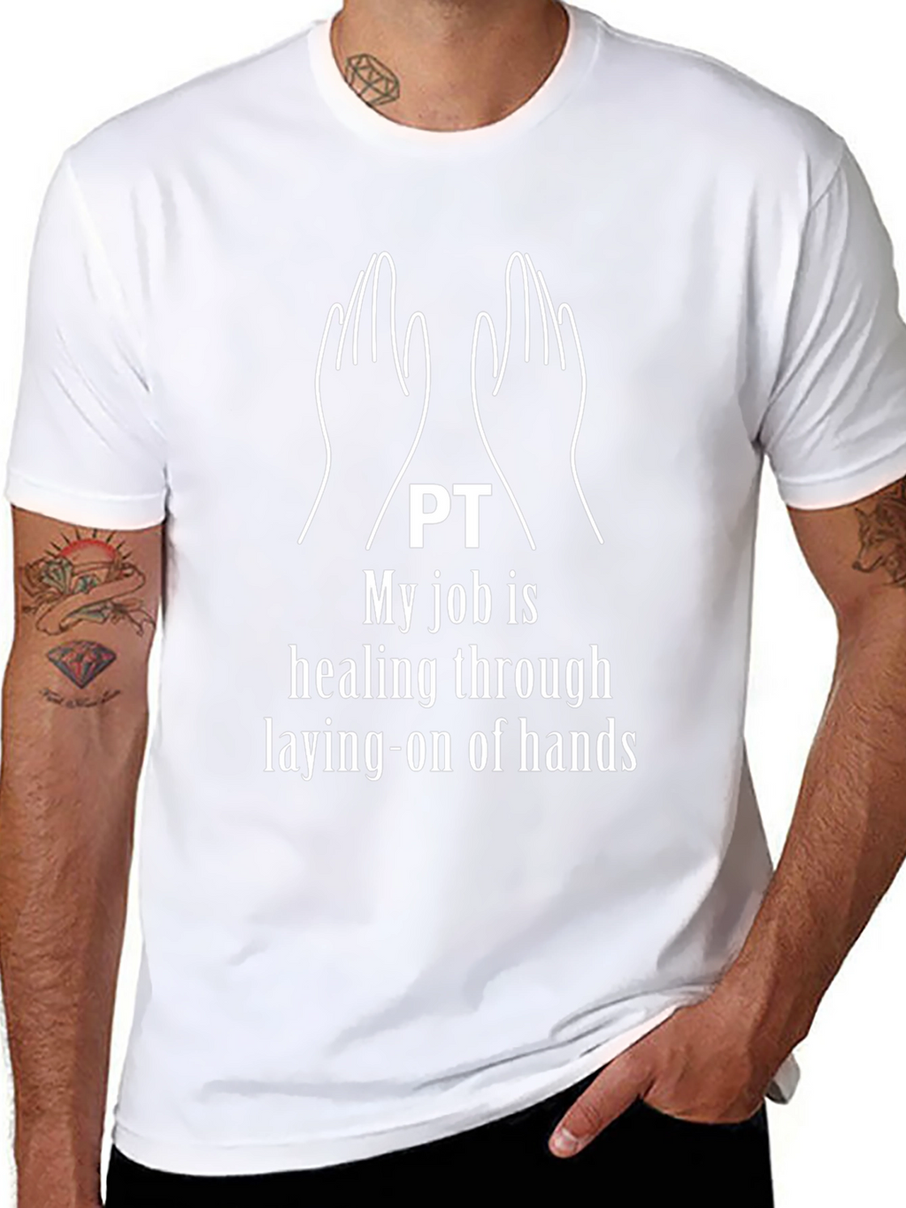 PT Healing Hands Graphic T-Shirt