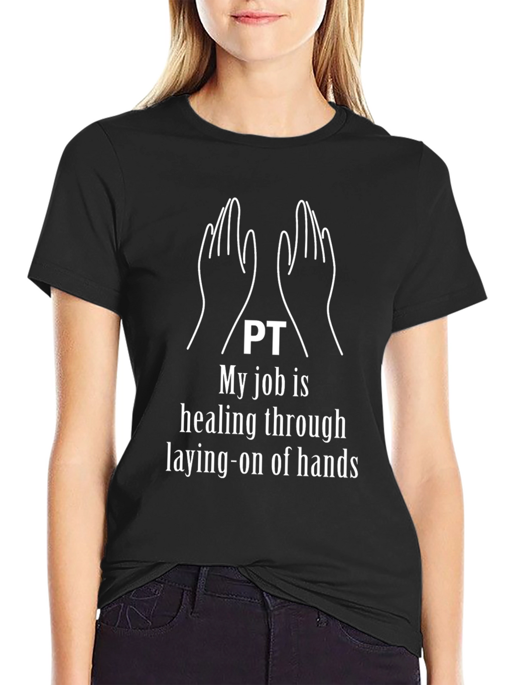 PT Healing Hands Graphic T-Shirt
