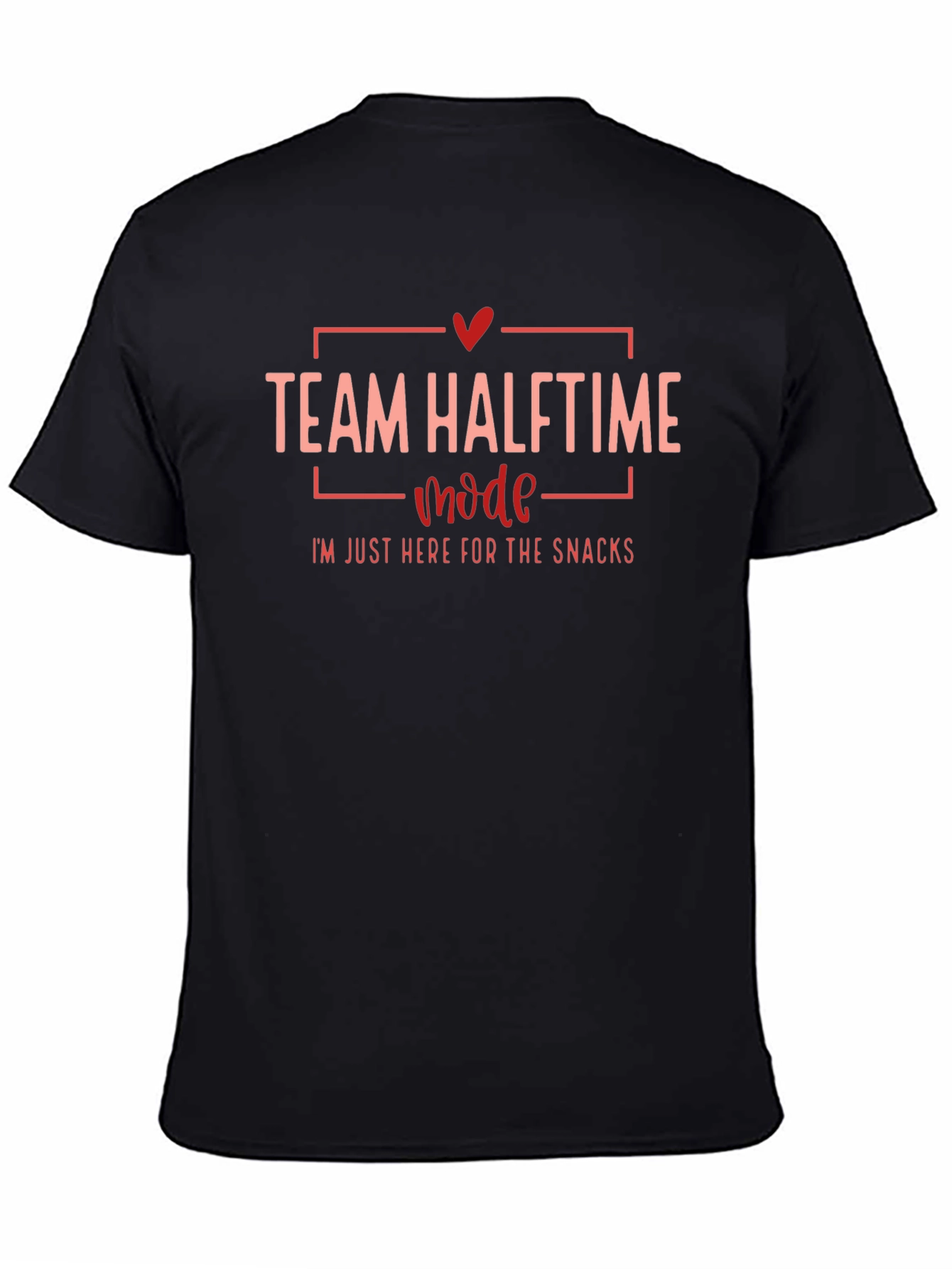 Team Halftime Mode Black T-Shirt