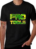 Pro Tools Graphic Tee - Stylish Black T-Shirt