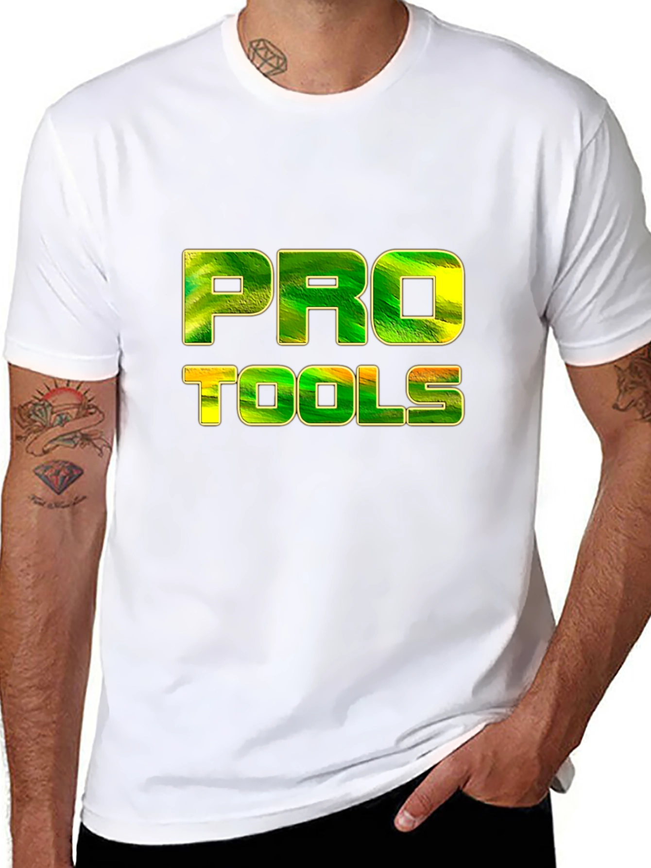 Pro Tools Graphic Tee - Stylish Black T-Shirt