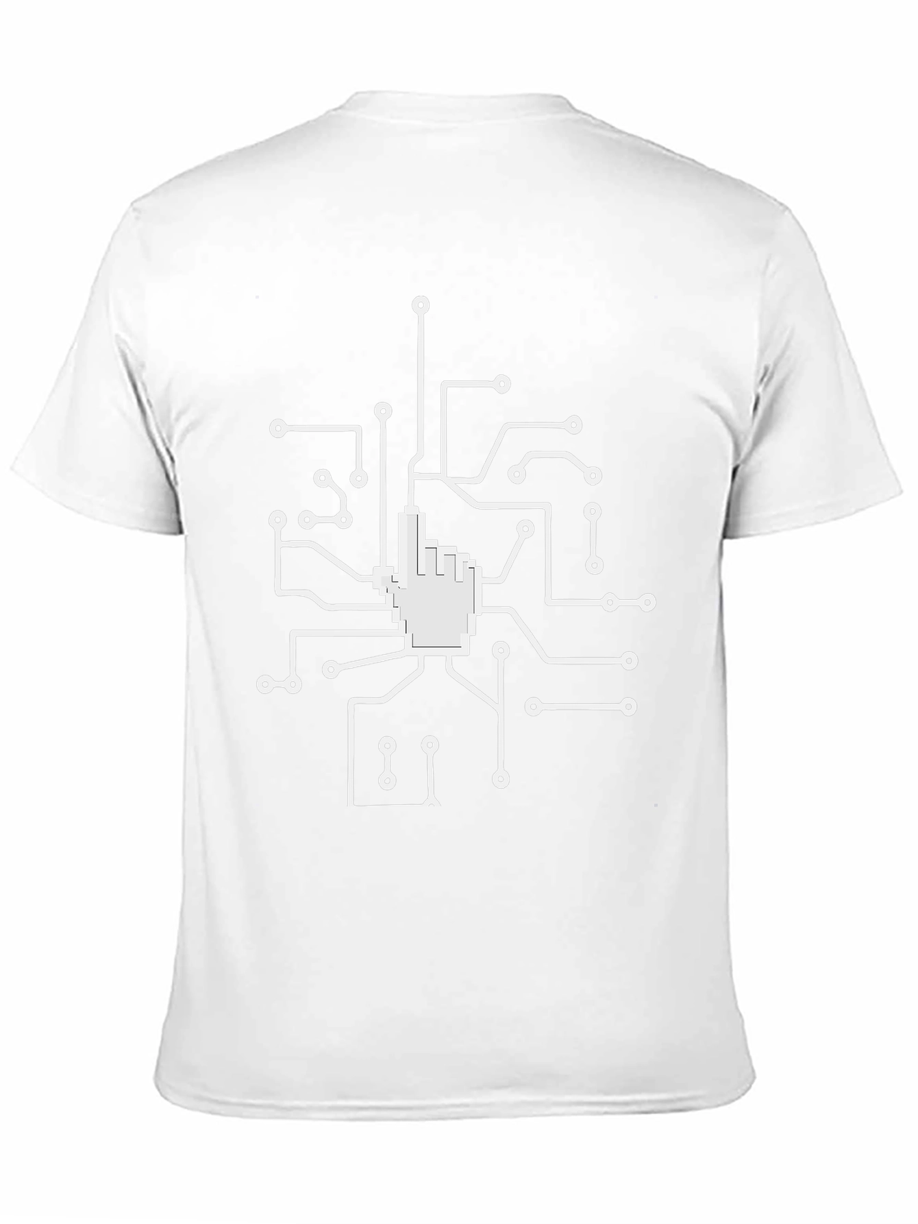 Circuit Hand Black T-Shirt - Geek Style