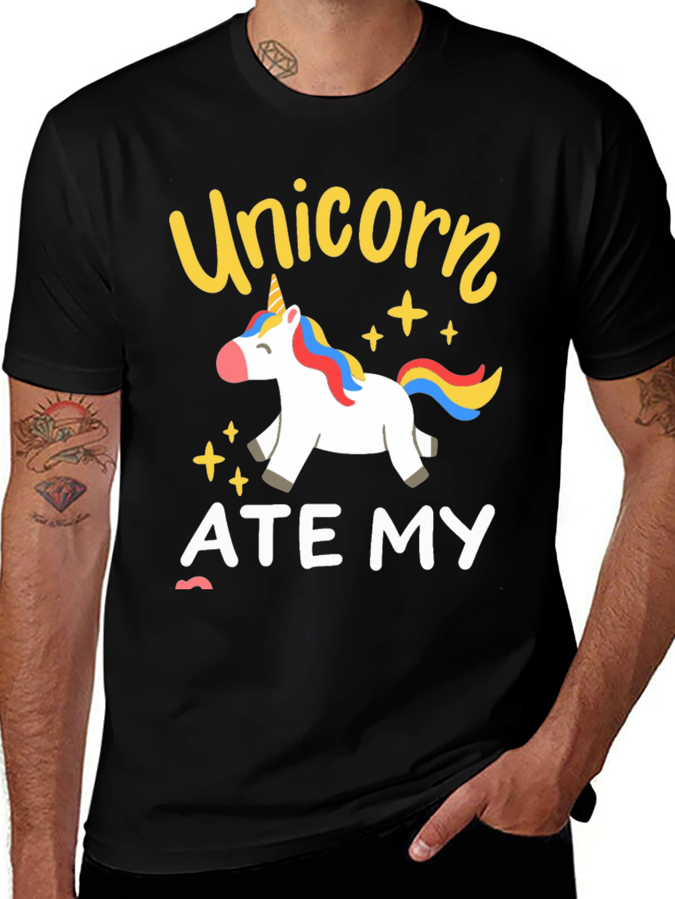 Unicorn Ate My Homework T-Shirt