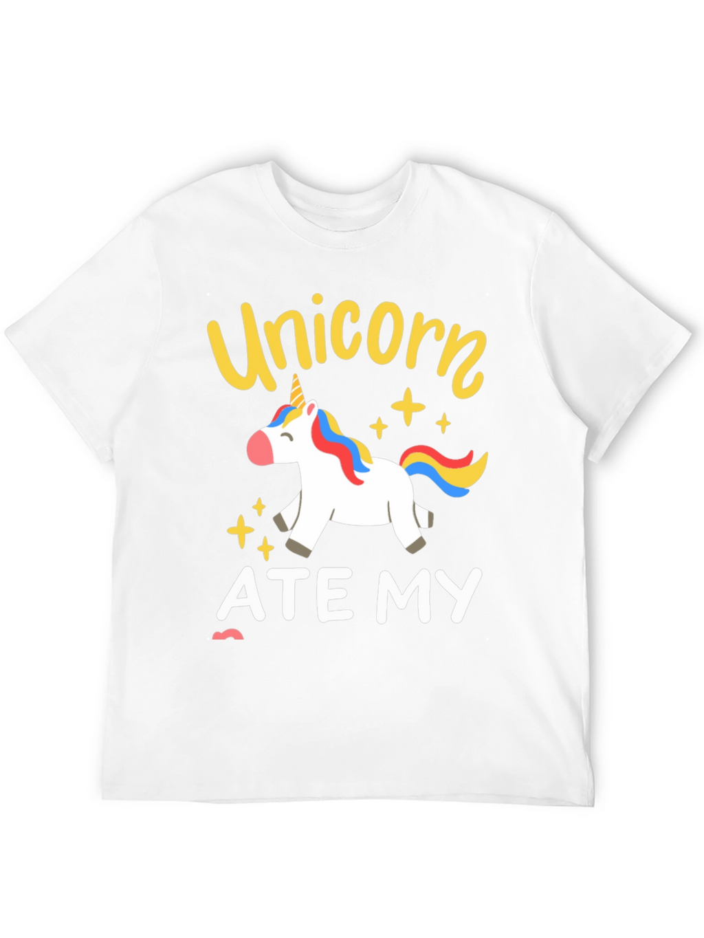 Unicorn Ate My Homework T-Shirt