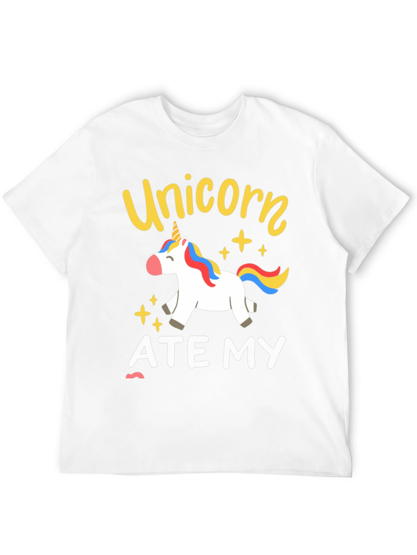 Unicorn Ate My Homework T-Shirt