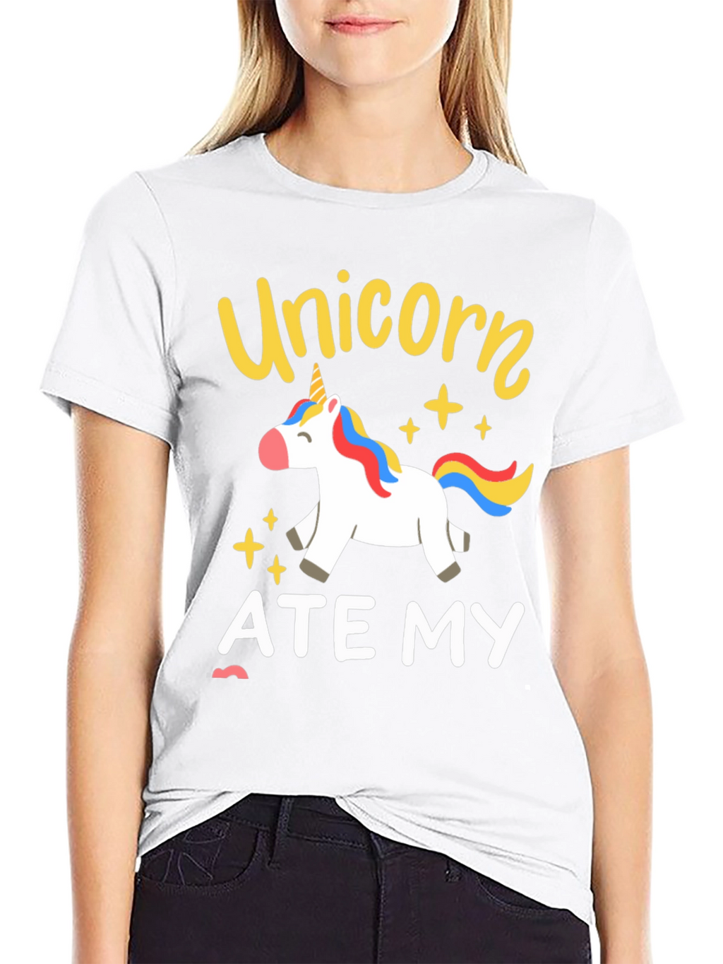 Unicorn Ate My Homework T-Shirt
