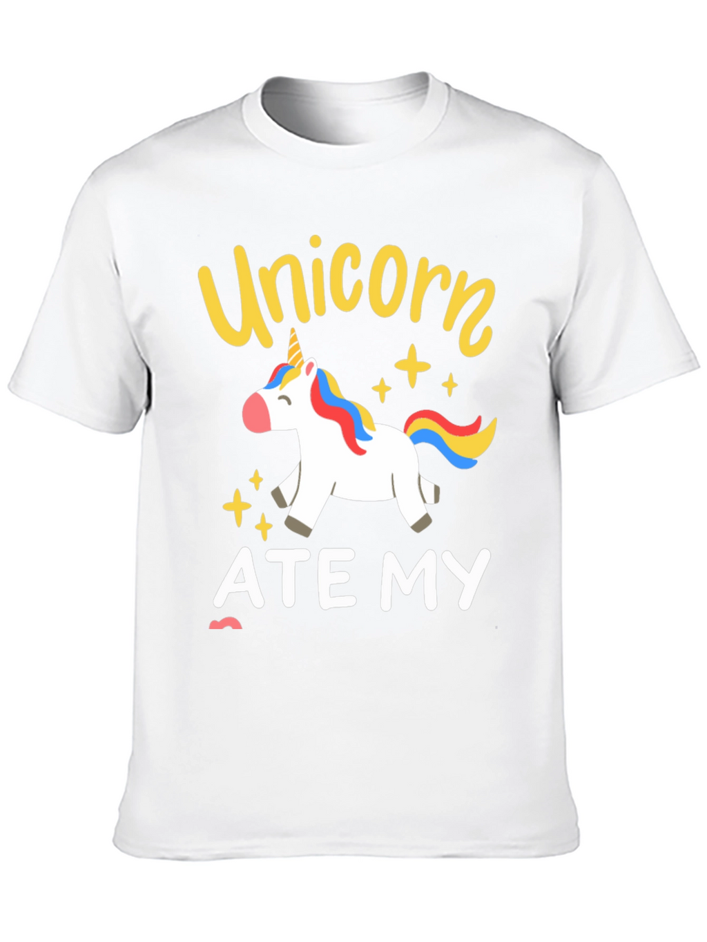 Unicorn Ate My Homework T-Shirt