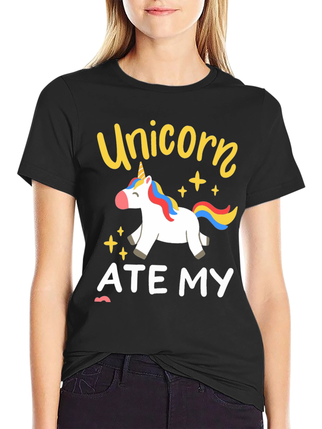 Unicorn Ate My Homework T-Shirt