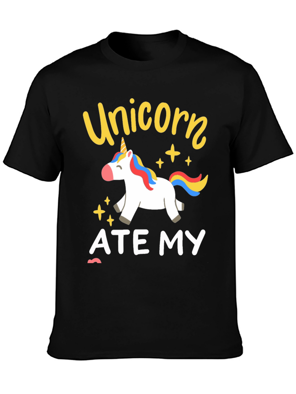 Unicorn Ate My Homework T-Shirt