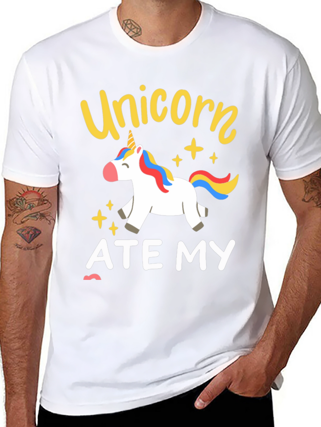 Unicorn Ate My Homework T-Shirt