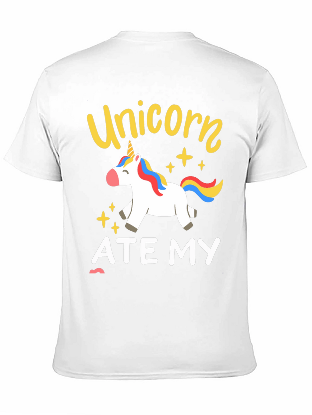 Unicorn Ate My Homework T-Shirt
