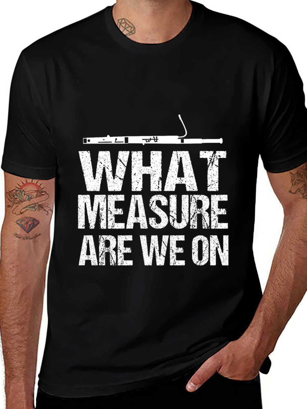 What Measure Are We On? Bassoon T-Shirt