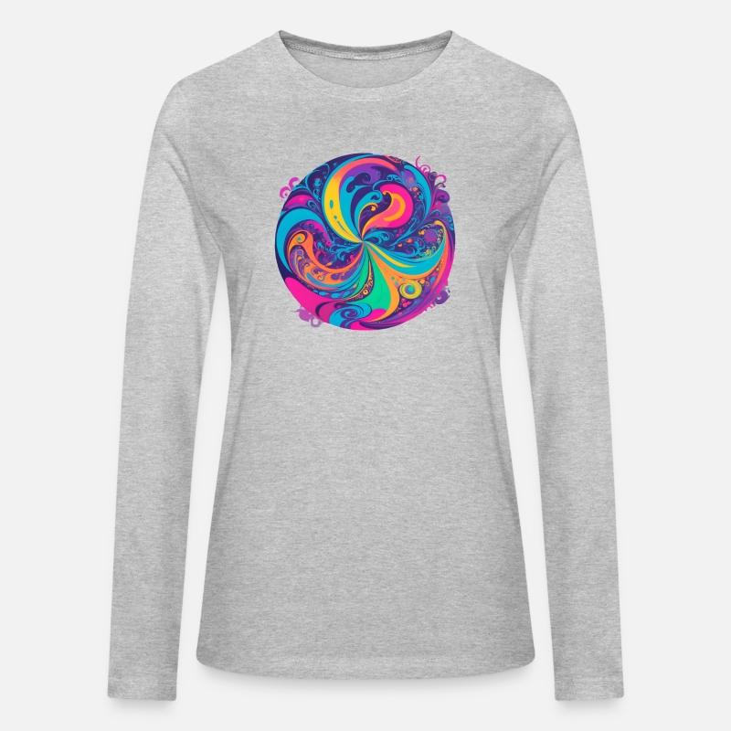 Color Swirl of Psychedelic Motion and Energy