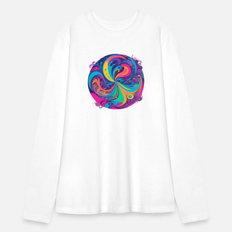 Color Swirl of Psychedelic Motion and Energy
