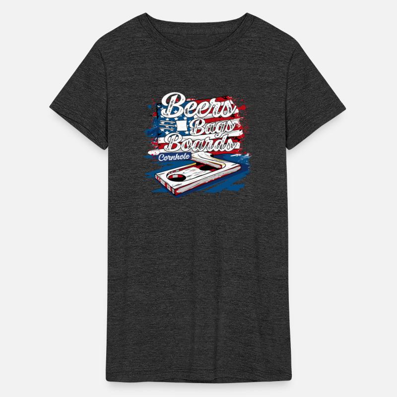 Cornhole Beers Bags Boards Patriotic 4th of July