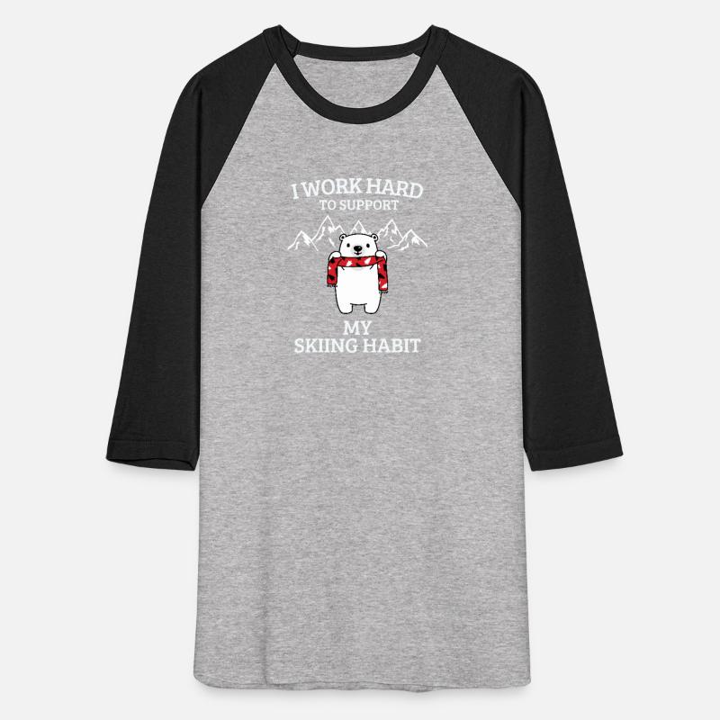 Costume Funny Partner Heart Snow Day Supporter Ski
