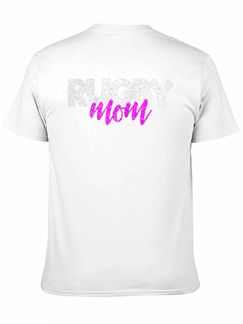 Rugby Mom Graphic T-Shirt - Black
