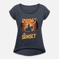 Cowboy Lifestyle Western Theme with Horses and