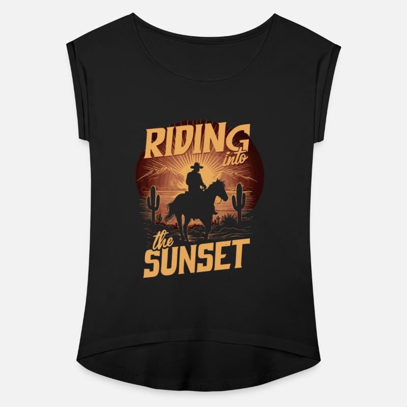 Cowboy Lifestyle Western Theme with Horses and